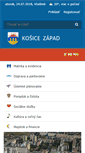 Mobile Screenshot of kosicezapad.sk